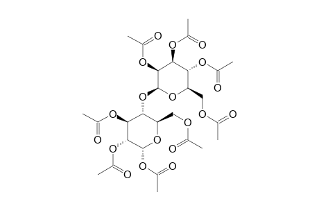 O-(2,3,4,6-TETRA-O-ACETYL-ALPHA-D-MANNOPYRANOSYL)-(1->4)-1,2,3,6-TETRA-O-ACETYL-ALPHA-D-GLUCOPYRANOSIDE