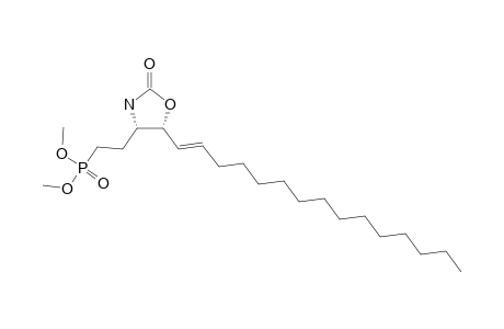 DIMETHYL-(3S,4R,5E)-(3-AMINO-3,4-N,O-CARBONYL-4-HYDROXYNONADEC-5-EN-1-YL)-PHOSPHONATE