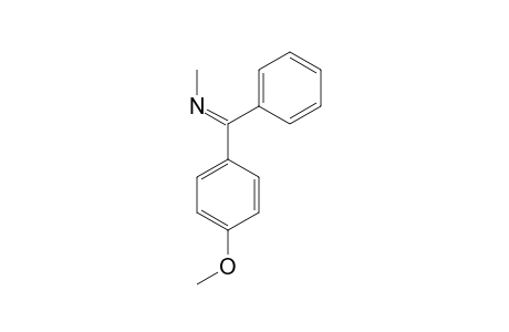 E-N-(4-METHOXY-ALPHA-PHENYLBENZYLIDEN)-METHYLAMIN