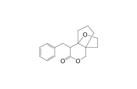 5-Benzyl-3,7-dioxatricyclo[4.3.3.0(1,6)]dodecan-4-one
