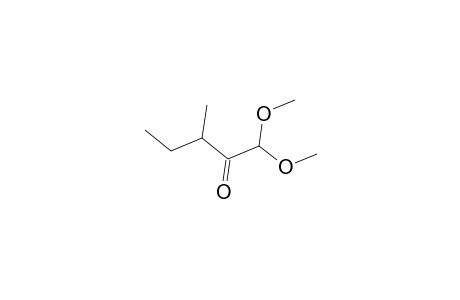 1,1-Dimethoxy-3-methyl-2-pentanone
