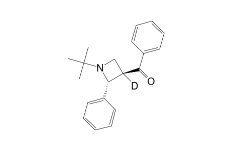 Methanone, [1-(1,1-dimethylethyl)-2-phenyl-3'-d-3-azetidinyl]phenyl-, trans-