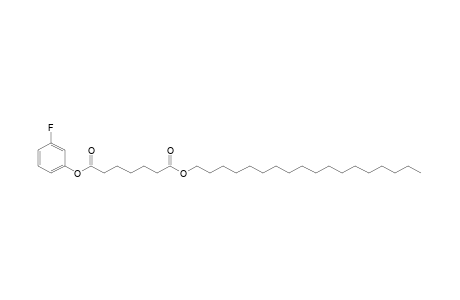 Pimelic acid, 3-fluorophenyl octadecyl ester