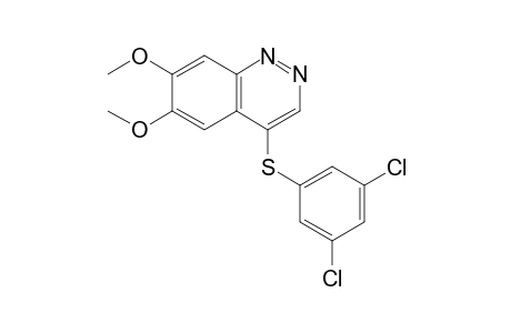 4-[(3,5-dichlorophenyl)thio]-6,7-dimethoxycinnoline