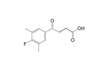 3-(3,5-dimethyl-4-fluorobenzoyl)acrylic acid