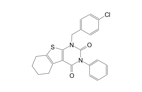 1-(4-chlorobenzyl)-3-phenyl-5,6,7,8-tetrahydro[1]benzothieno[2,3-d]pyrimidine-2,4(1H,3H)-dione