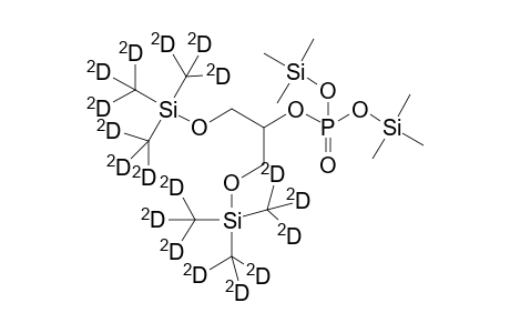 .beta.-glycerophosphate bis(trimethylsilyl) ester bis(trimethylsilyl-D9) ether