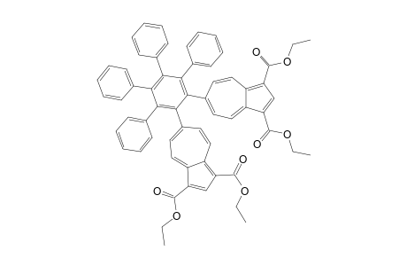 1,2-BIS-(1,3-DIETHOXYCARBONYL-6-AZULENYL)-TETRAPHENYLBENZENE