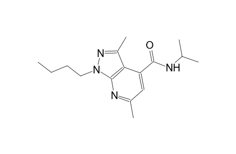 1-butyl-N-isopropyl-3,6-dimethyl-1H-pyrazolo[3,4-b]pyridine-4-carboxamide