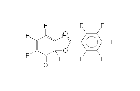 2,3,4,5,6-PENTAFLUORO-6-PENTAFLUOROBENZOYLOXYCYCLOHEXA-2,4-DIEN-1-ONE