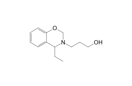 3-(4-Ethyl-2,4-dihydro-1,3-benzoxazin-3-yl)-1-propanol