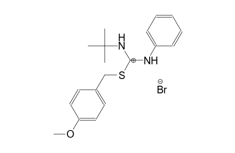 1-(tert-butyl)-2-(4-methoxybenzyl)-3-phenylisothiouronium bromide