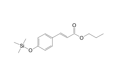 Propyl p-coumarate, mono-TMS