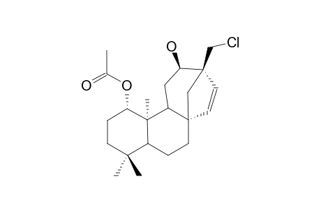 ENT-1-BETA-ACETOXY-17-CHLORO-12-ALPHA-HYDROXYBEYER-15-ENE