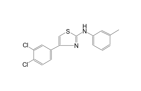 N-[4-(3,4-dichlorophenyl)-1,3-thiazol-2-yl]-N-(3-methylphenyl)amine