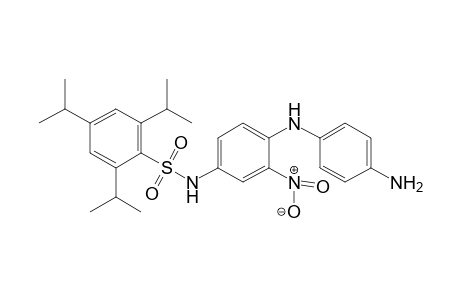 Benzenesulfonamide, N-[4-[(4-aminophenyl)amino]-3-nitrophenyl]-2,4,6-tris(1-methylethyl)-