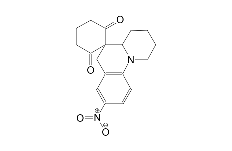 8'-nitro-1',2',3',4',4a',6'-hexahydrospiro[cyclohexane-1,5'-pyrido[1,2-a]quinoline]-2,6-dione