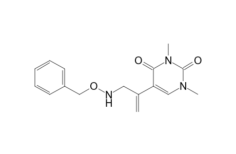 5-[1-(Benzyloxy)amino-methyl-vinyl]-1,3-dimethyl-1Hpyrimidine-2,4-dione