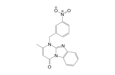 pyrimido[1,2-a]benzimidazol-4(1H)-one, 2-methyl-1-[(3-nitrophenyl)methyl]-