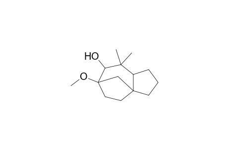 6,6-Dimethyl-8-methoxytricyclo[6.2.1.0(1,5)]undecan-7-ol