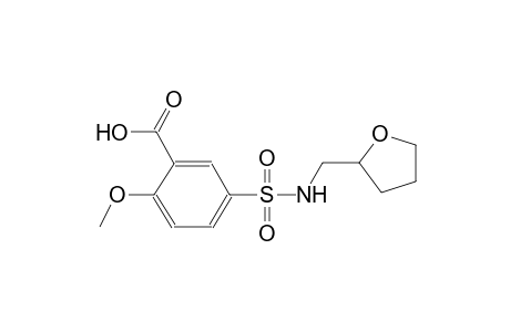 2-methoxy-5-{[(tetrahydro-2-furanylmethyl)amino]sulfonyl}benzoic acid