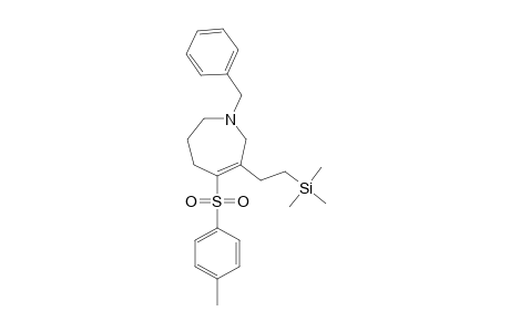 2-(1-benzyl-5-tosyl-2,3,4,7-tetrahydroazepin-6-yl)ethyl-trimethyl-silane