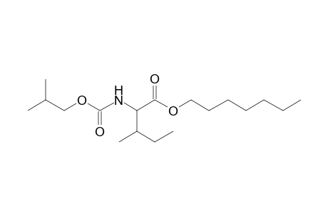 l-Isoleucine, N-isobutoxycarbonyl-, heptyl ester