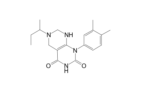 Pyrimido[4,5-d]pyrimidine-2,4(1H,3H)-dione, 1-(3,4-dimethylphenyl)-5,6,7,8-tetrahydro-6-(1-methylpropyl)-