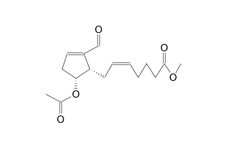(+/-)-1ALPHA-[6-METHOXYCARBONYLHEX-2Z-ENYL]-2BETA-FORMYL-5ALPHA-ACETOXYCYCLOPENT-2-ENE