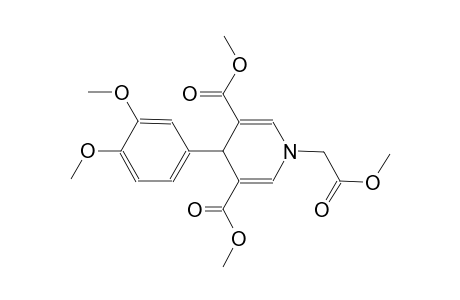 3,5-pyridinedicarboxylic acid, 4-(3,4-dimethoxyphenyl)-1,4-dihydro-1-(2-methoxy-2-oxoethyl)-, dimethyl ester