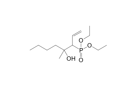 Diethyl 4-methyl-4-hydroxyoct-1-enyl-3-phosphonate