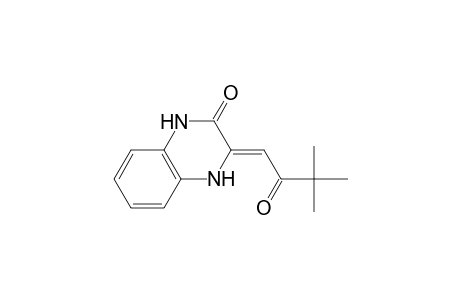 (3Z)-3-(2-keto-3,3-dimethyl-butylidene)-1,4-dihydroquinoxalin-2-one