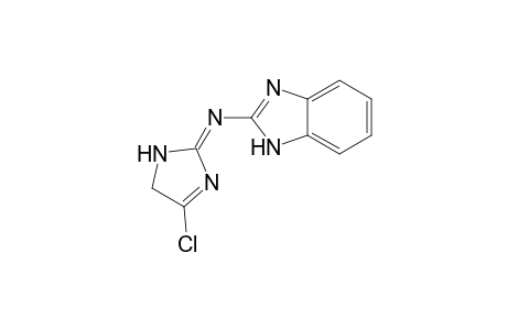 N-[(2Z)-4-chloro-1,5-dihydro-2H-imidazol-2-ylidene]-1,3-benzimidazol-2-amine