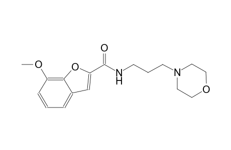 2-benzofurancarboxamide, 7-methoxy-N-[3-(4-morpholinyl)propyl]-