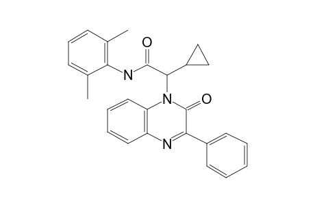 2-Cyclopropyl-N-(2,6-dimethylphenyl)-2-(2-oxo-3-phenylquinoxalin-1-yl)acetamide