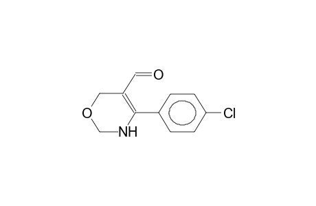 4-(4-CHLOROPHENYL)-5-FORMYL-2,3-DIHYDRO-6H-1,3-OXAZINE