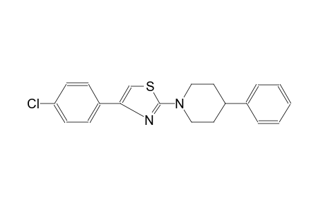 1-[4-(4-chlorophenyl)-1,3-thiazol-2-yl]-4-phenylpiperidine