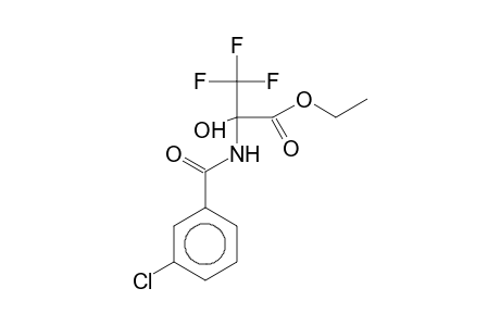 Ethyl 2-(3-chlorobenzamido)-3,3,3-trifluorolactate