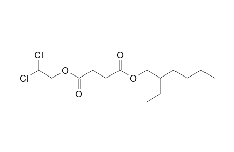 Succinic acid, 2-ethylhexyl 2,2-dichloroethyl ester