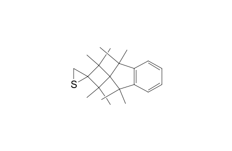 1'',3''-Dihydro-1'',1'',2,2,3'',3'',4,4-octamethyldispiro[cyclobutane-1,2'-thiirane-3',2''-[2H]indene]
