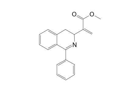 2-(1-phenyl-3,4-dihydroisoquinolin-3-yl)-2-propenoic acid methyl ester