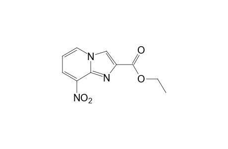 8-nitroimidazo[1,2-a]pyridine-2-carboxylic acid, ethyl ester
