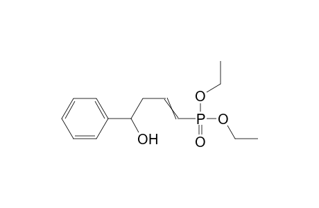 Diethyl 4-hydroxy-4-phenyl-but-1-enylphosphonate