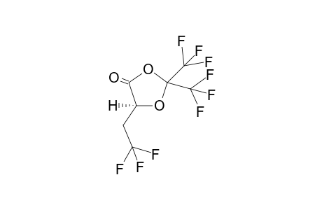 (S)-5-(2,2,2-Trifluoro-ethyl)-2,2-bis-trifluoromethyl-[1,3]dioxolan-4-one