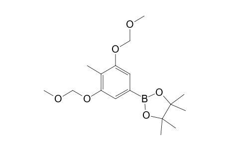 2-[3',5'-bis(Methoxymethoxy)-4'-methylphenyl]-4,4,5,5-tetramethyl-1,3,2-dioxaborolane