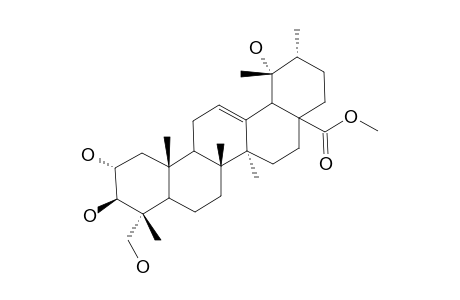 19.alpha.-Hydroxyasiatic-acid, methylester