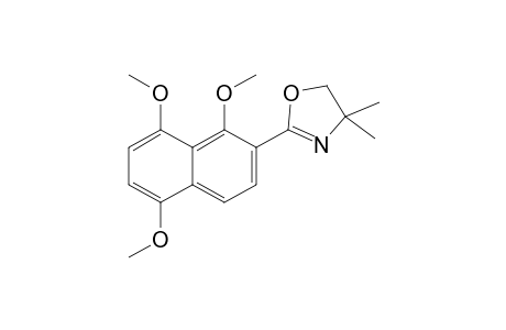 4,4-Dimethyl-2-(1',5',8'-trimethoxynaphthalen-2'-yl)-4,5-dihydrooxazole