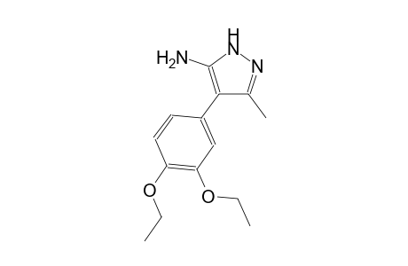 4-(3,4-diethoxyphenyl)-3-methyl-1H-pyrazol-5-amine