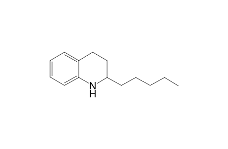 2-n-pentyl-1,2,3,4-tetrahydroquinoline