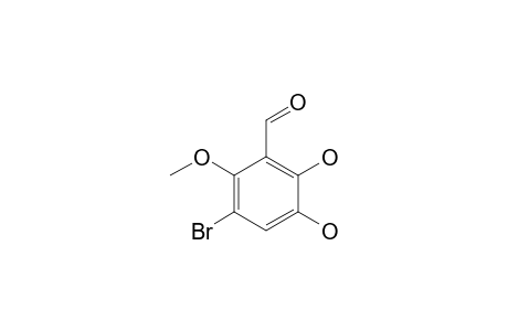 5-BrOMO-2,3-DIHYDROXY-6-METHOXYBENZALDEHYDE
